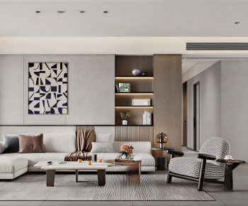 Modern A Living Room-ID:219475986