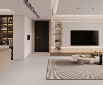 Modern A Living Room-ID:724824911