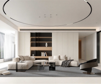 Modern A Living Room-ID:403640037