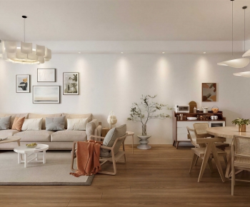 Modern A Living Room-ID:370932104