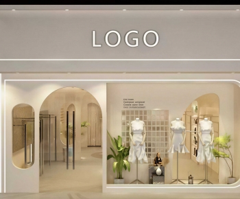 Modern Facade Element-ID:128825902