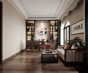 New Chinese Style Study Space-ID:109426981