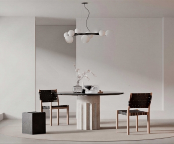 Modern Dining Table And Chairs-ID:884138111