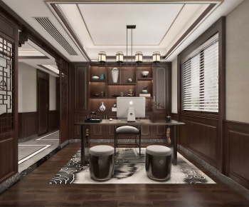 New Chinese Style Study Space-ID:972476015