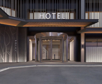 New Chinese Style Facade Element-ID:976722006