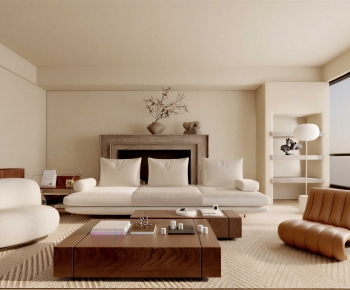 Modern A Living Room-ID:554753072