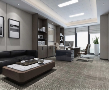 Modern Manager's Office-ID:493633995