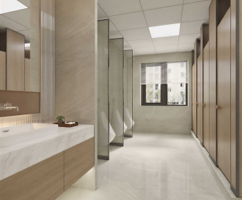 Modern Public Toilet-ID:699379426