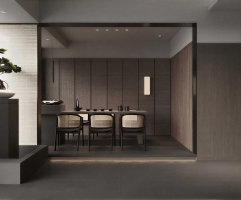 New Chinese Style Dining Room-ID:143738032