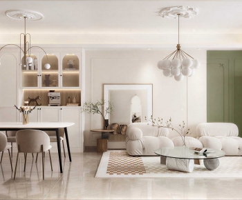 Modern A Living Room-ID:901602039