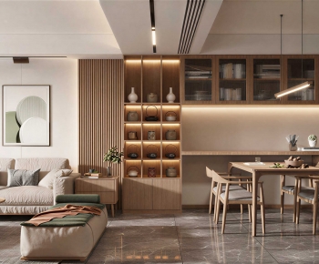 Modern A Living Room-ID:659375917