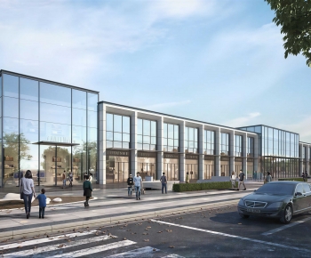 Modern Commercial Street-ID:345799922