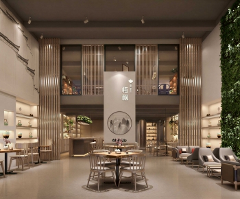 New Chinese Style Milk Tea Shop-ID:668029819