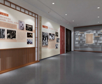 Modern Exhibition Hall-ID:245297916