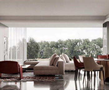 Modern A Living Room-ID:552114963