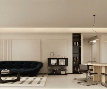 Modern A Living Room-ID:436722995