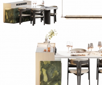 Modern Dining Table And Chairs-ID:188643937