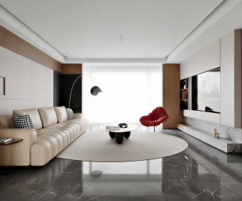 Modern A Living Room-ID:419847018