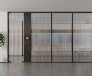 Modern Glass Screen Partition-ID:266848098