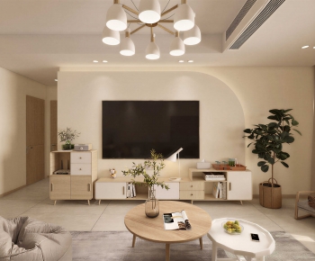 Modern A Living Room-ID:124391085