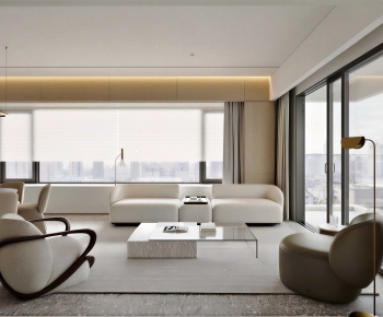 Modern A Living Room-ID:184701921