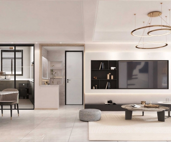 Modern A Living Room-ID:631766087