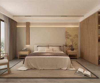New Chinese Style Bedroom-ID:279519086