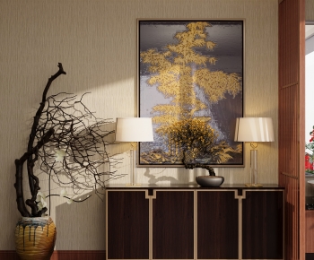 New Chinese Style Hallway-ID:196532011