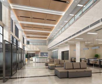 Modern Office Reception Desk-ID:267565011