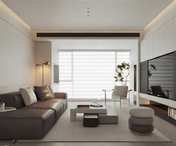 Modern A Living Room-ID:682868961