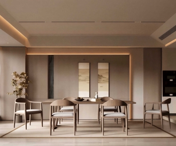 New Chinese Style Dining Room-ID:164118053