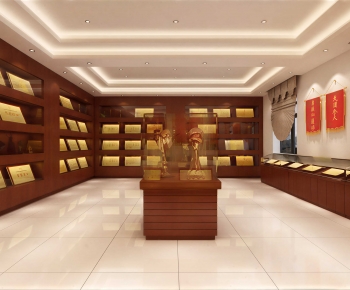 Modern Exhibition Hall-ID:768563036