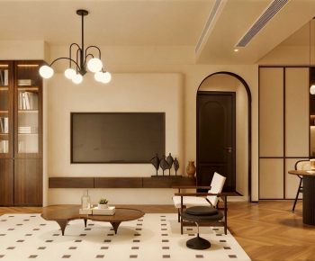 Modern A Living Room-ID:204720972