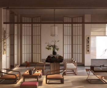 New Chinese Style Tea House-ID:532150981