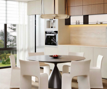 Modern Dining Table And Chairs-ID:518835078