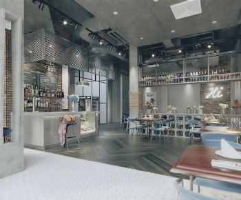 Industrial Style Restaurant-ID:145709043