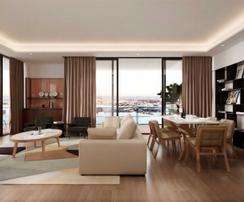 Modern A Living Room-ID:480101191