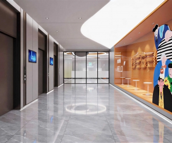 Modern Exhibition Hall-ID:983746059