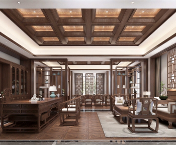 New Chinese Style Study Space-ID:580234057