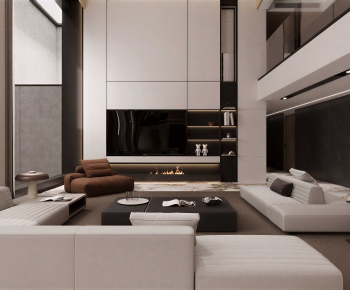 Modern A Living Room-ID:342924121