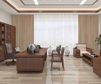 Modern Manager's Office-ID:655088901