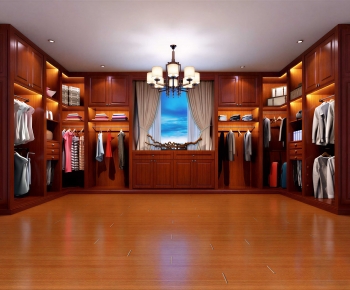 New Chinese Style Clothes Storage Area-ID:309504993