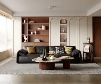 Nordic Style A Living Room-ID:458416948