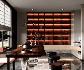 New Chinese Style Tea House-ID:808187964