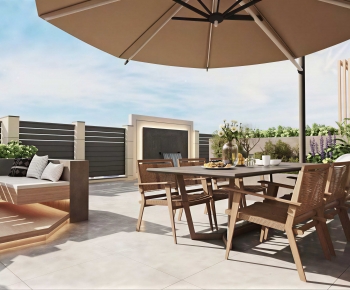 Modern Outdoor Tables And Chairs-ID:284377105