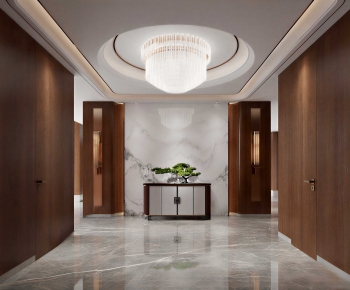 New Chinese Style Hallway-ID:933649065