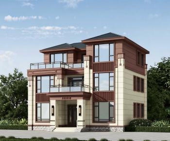 Modern Detached Villa-ID:218453889