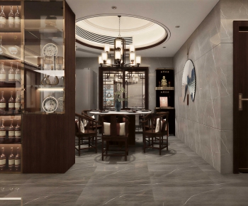 New Chinese Style Dining Room-ID:205492027