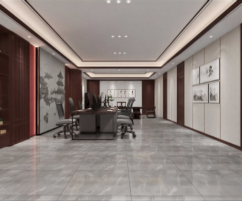 New Chinese Style Staff Area-ID:582638985