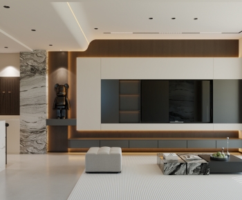 Modern A Living Room-ID:715296982